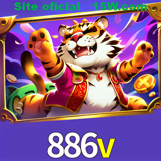 Imagem promocional da 886v mostrando a plataforma e suas vantagens